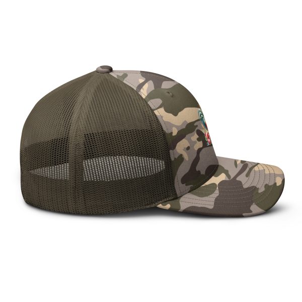 Camouflage trucker hat - Image 5