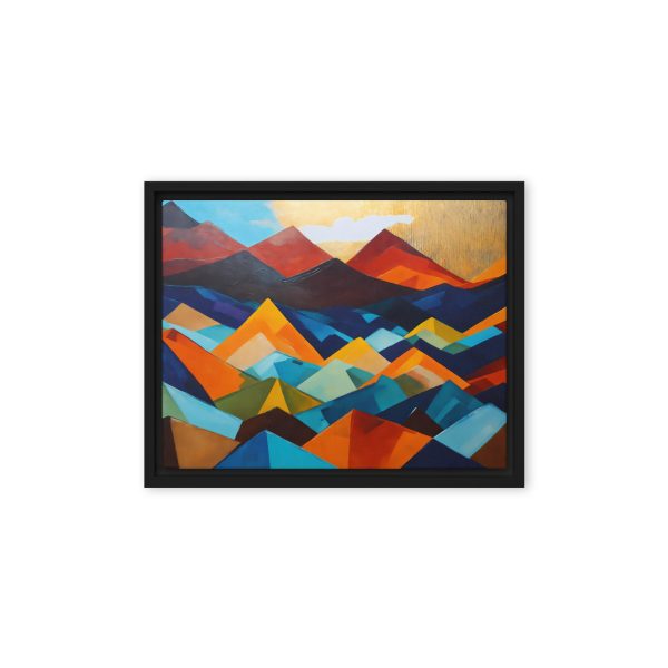 Sunset Mosaic Mountains - Image 3