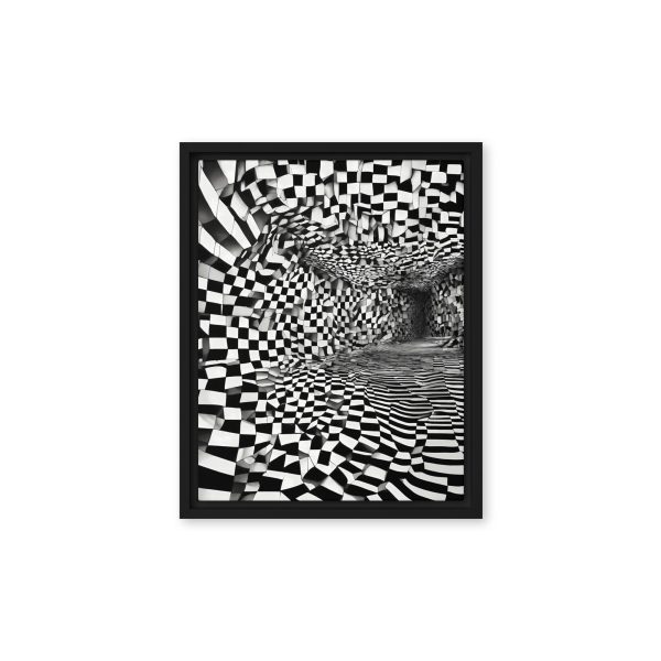 Dynamic Black and White Tunnel - Image 3