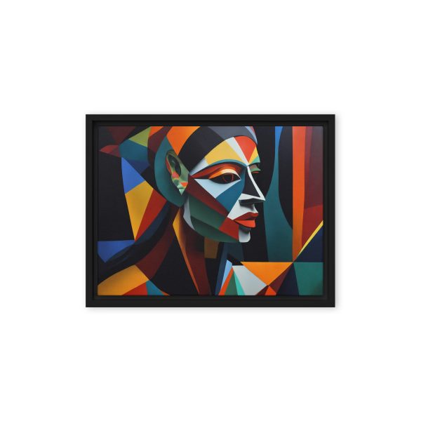 Geometric Woman in Vibrant Colors - Image 4