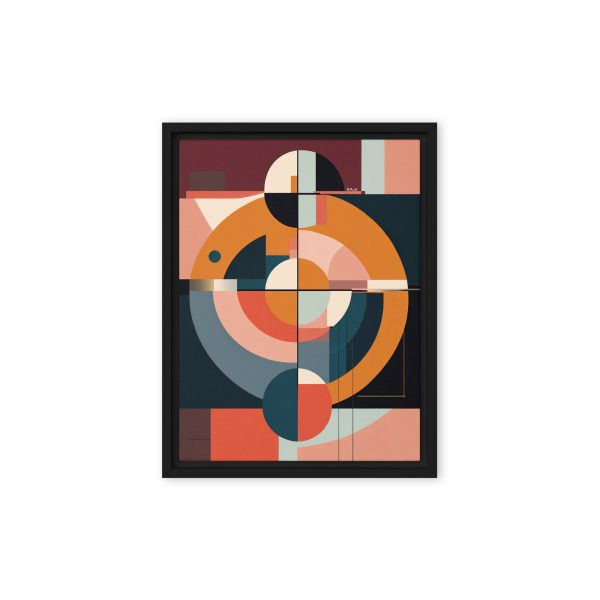 Geometric Harmony Abstract Canvas Print