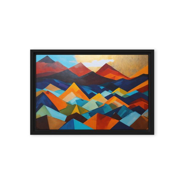 Sunset Mosaic Mountains - Image 5