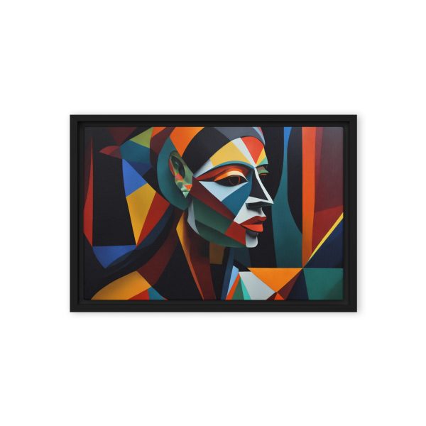 Geometric Woman in Vibrant Colors - Image 5