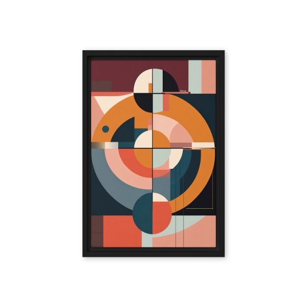 Geometric Harmony Abstract Canvas Print - Image 5