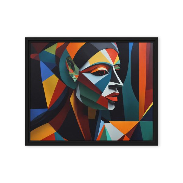 Geometric Woman in Vibrant Colors - Image 6