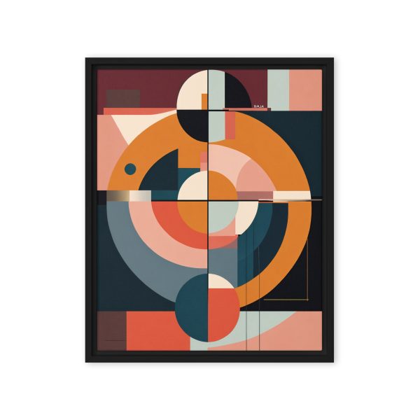 Geometric Harmony Abstract Canvas Print - Image 6