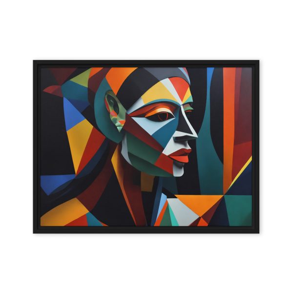 Geometric Woman in Vibrant Colors - Image 7