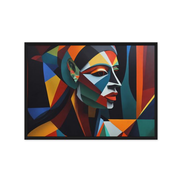 Geometric Woman in Vibrant Colors - Image 8