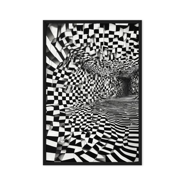 Dynamic Black and White Tunnel - Image 9