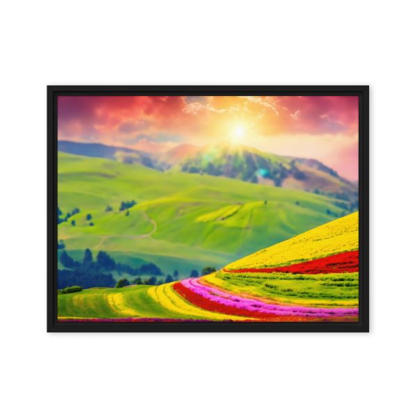 Sunrise Over Vibrant Fields - Image 10