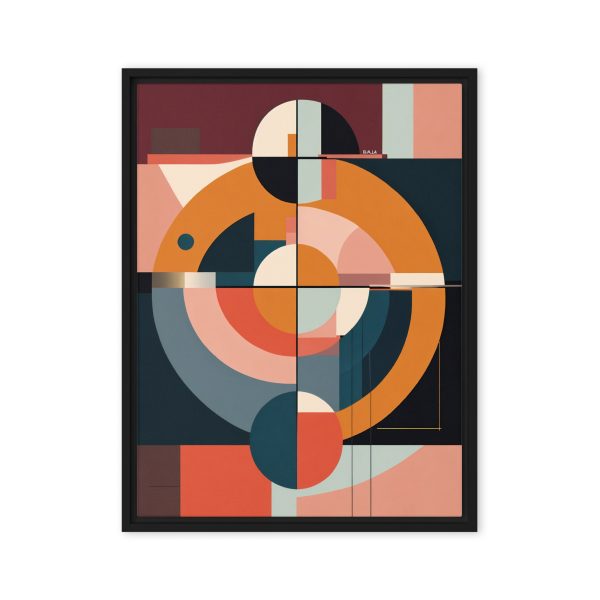 Geometric Harmony Abstract Canvas Print - Image 10