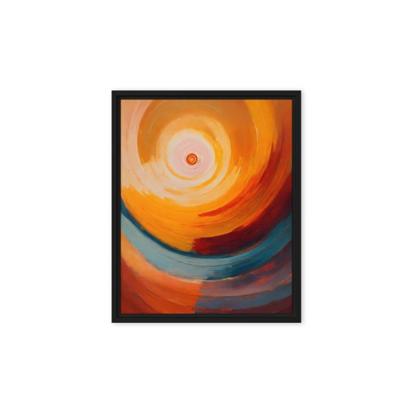 Radiant Whirl – Abstract Solar Energy Burst - Image 2