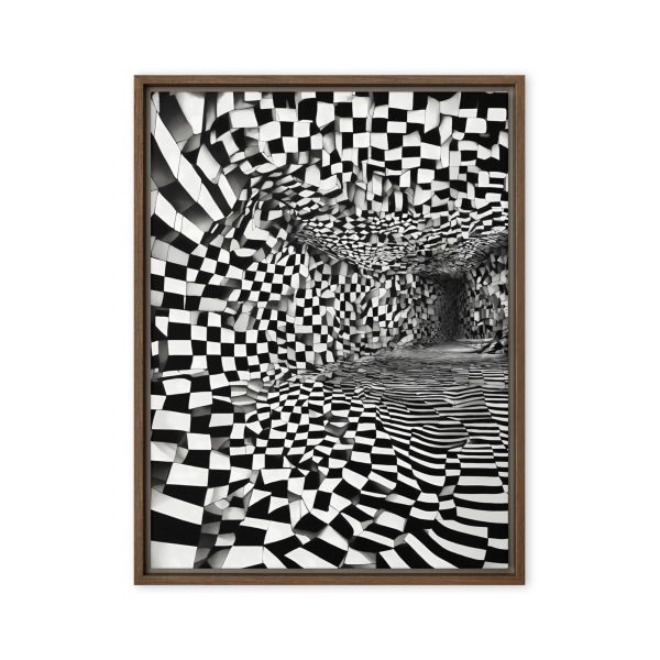 Dynamic Black and White Tunnel - Image 17