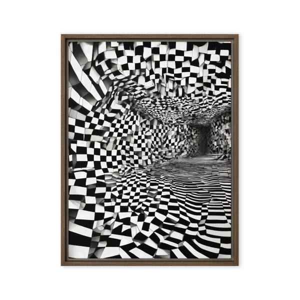 Dynamic Black and White Tunnel - Image 20