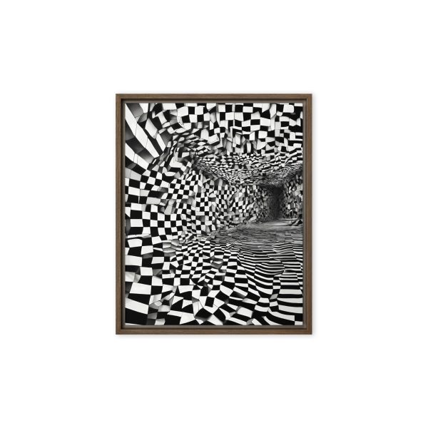 Dynamic Black and White Tunnel - Image 11