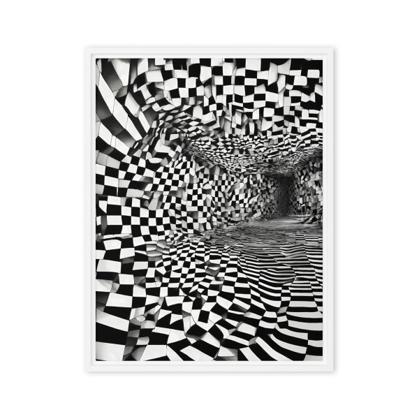 Dynamic Black and White Tunnel - Image 30