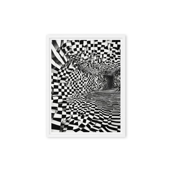 Dynamic Black and White Tunnel - Image 22