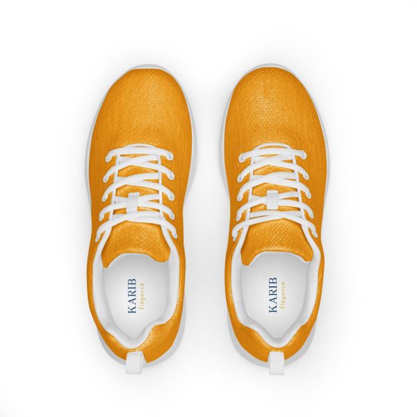 Dynamic Orange Men’s athletic shoes