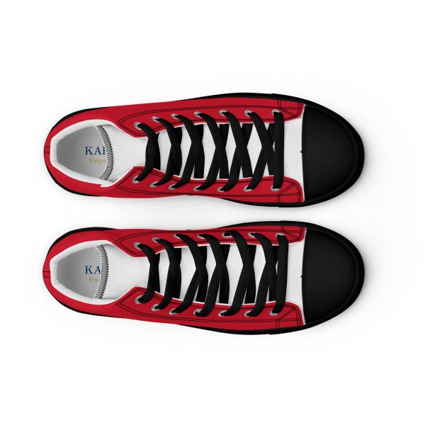 Trinidad Men high top canvas shoes - Image 6