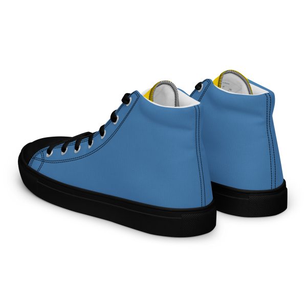 Moon Suave Men’s high top canvas shoes - Image 4