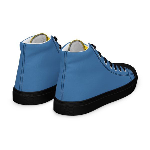 Moon Suave Men’s high top canvas shoes - Image 8