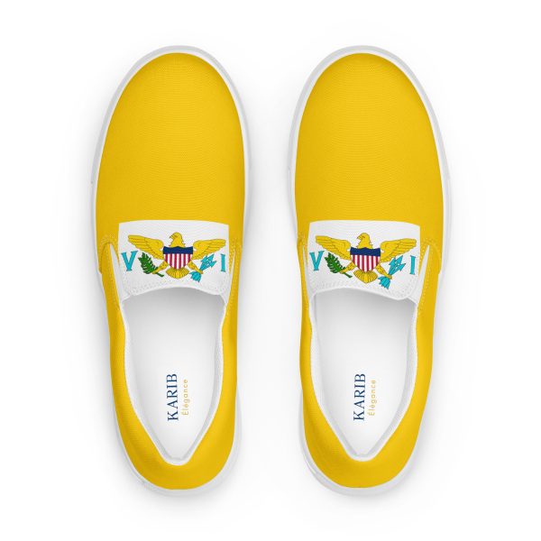 USVI Men’s slip-on canvas shoes