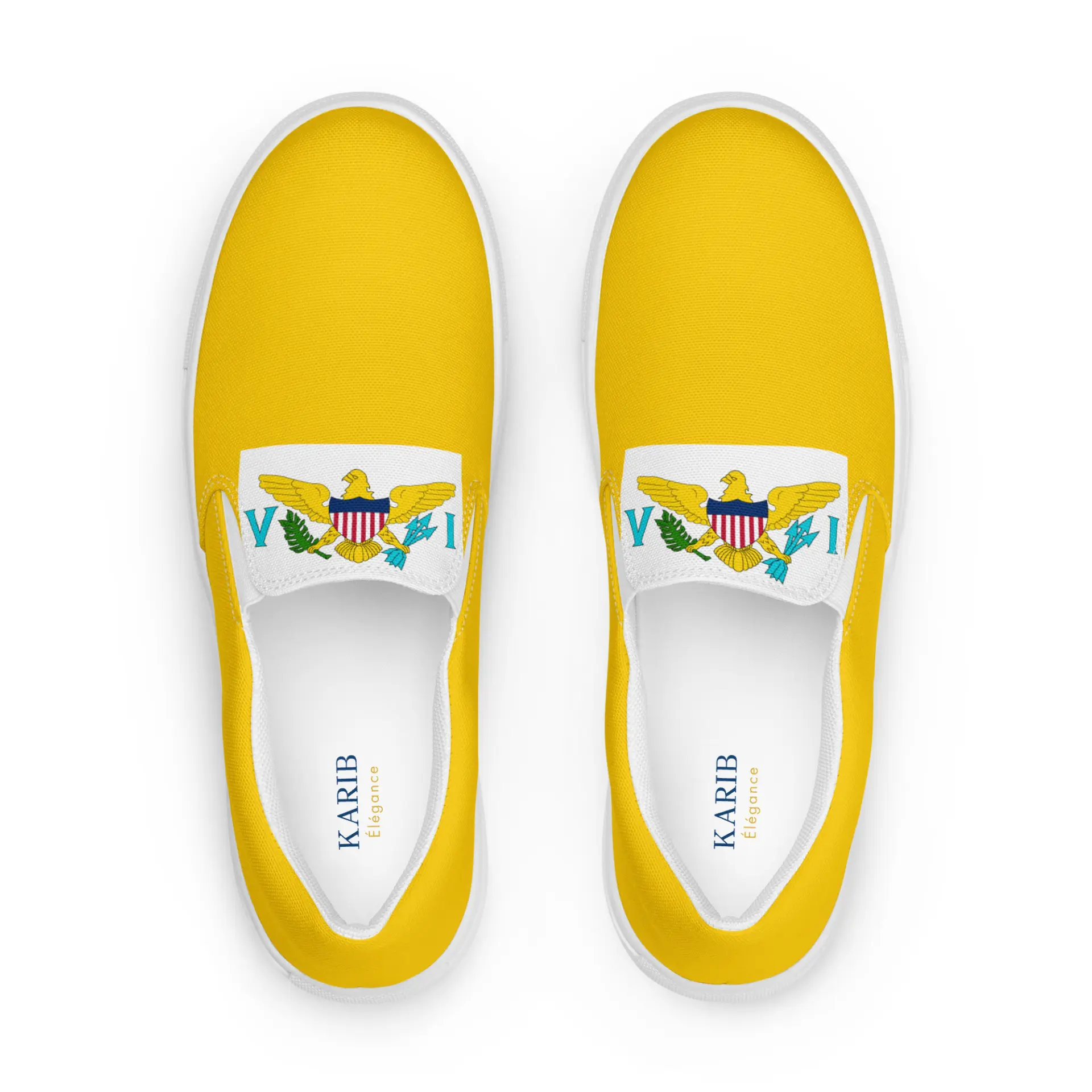 USVI Men’s slip-on canvas shoes