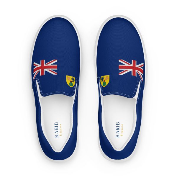 Turks & Caicos Men’s slip-on canvas shoes