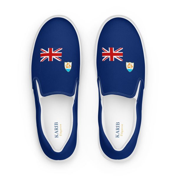 Anguilla Men’s slip-on canvas shoes