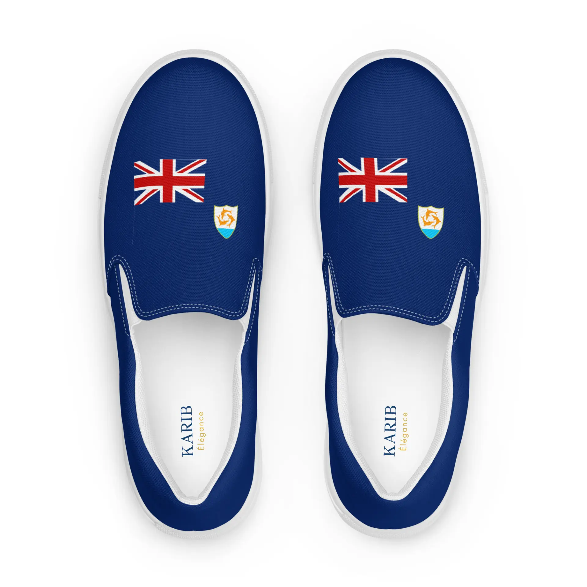 Anguilla Men’s slip-on canvas shoes