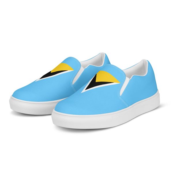 St.Lucia Men’s slip-on canvas shoes - Image 2