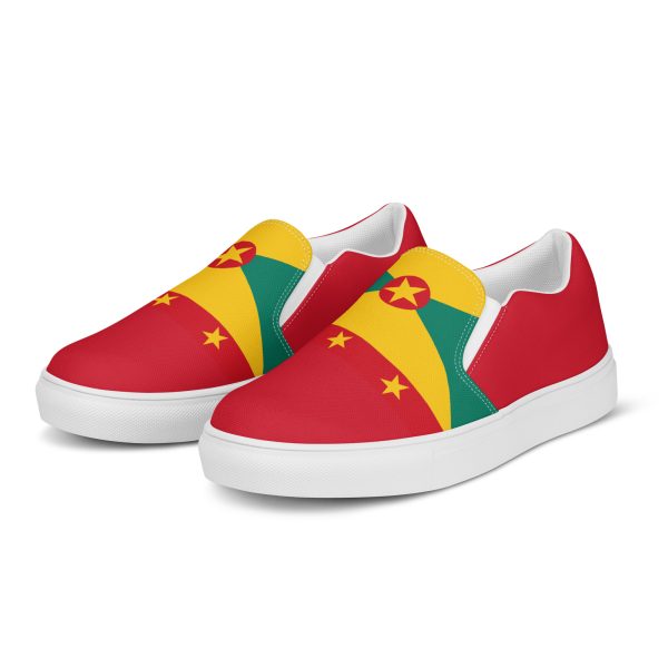 Grenada Men’s slip-on canvas shoes - Image 2