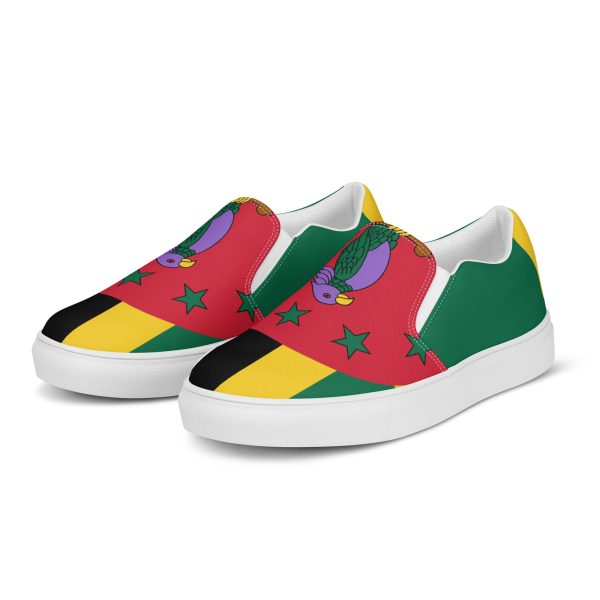 Dominica Men’s slip-on canvas shoes - Image 2