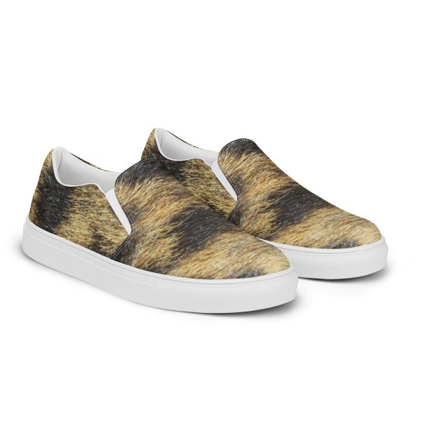 Men’s Leopard slip-on canvas shoes - Image 4