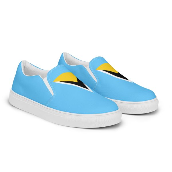 St.Lucia Men’s slip-on canvas shoes - Image 4