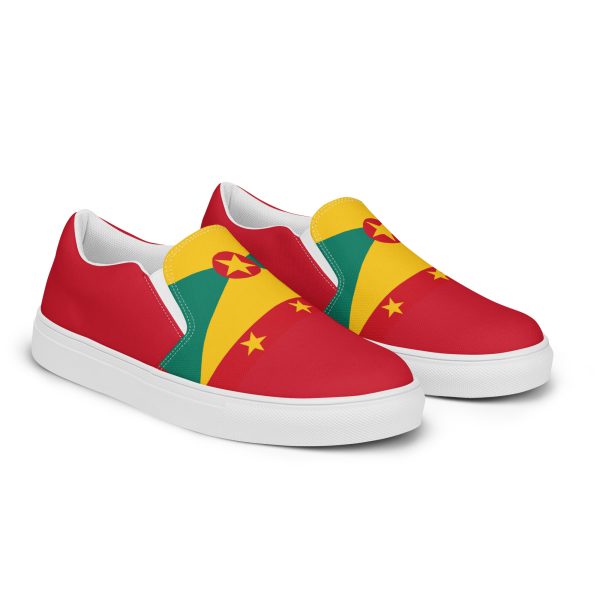 Grenada Men’s slip-on canvas shoes - Image 4