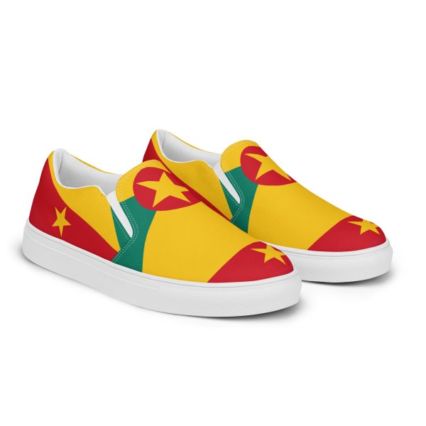 Grenada Men’s slip-on canvas shoes - Image 4