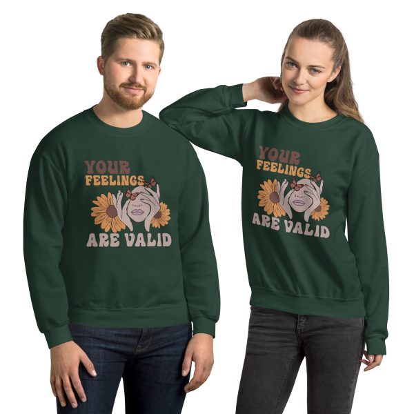 Feelings are Valid Sweatshirt - Image 4