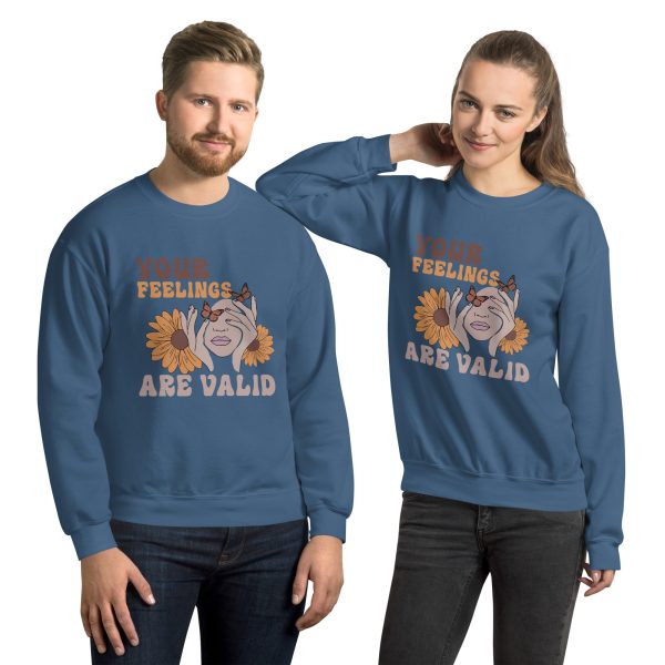 Feelings are Valid Sweatshirt - Image 8