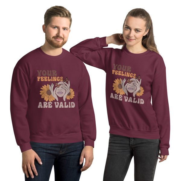 Feelings are Valid Sweatshirt - Image 3