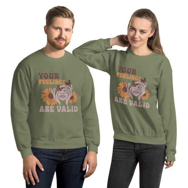 Feelings are Valid Sweatshirt - Image 9