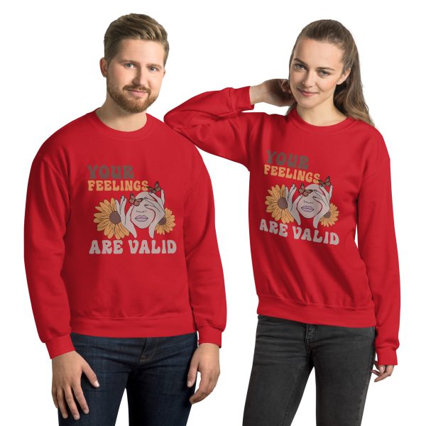 Feelings are Valid Sweatshirt - Image 5