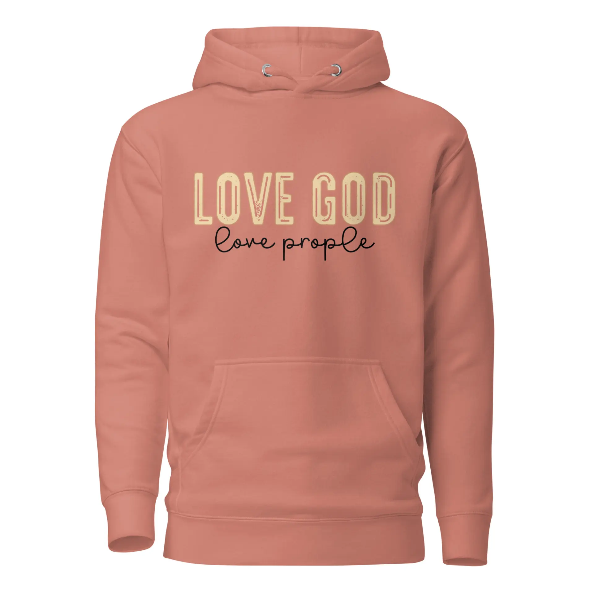 Love God Love People Hoodie - Image 7