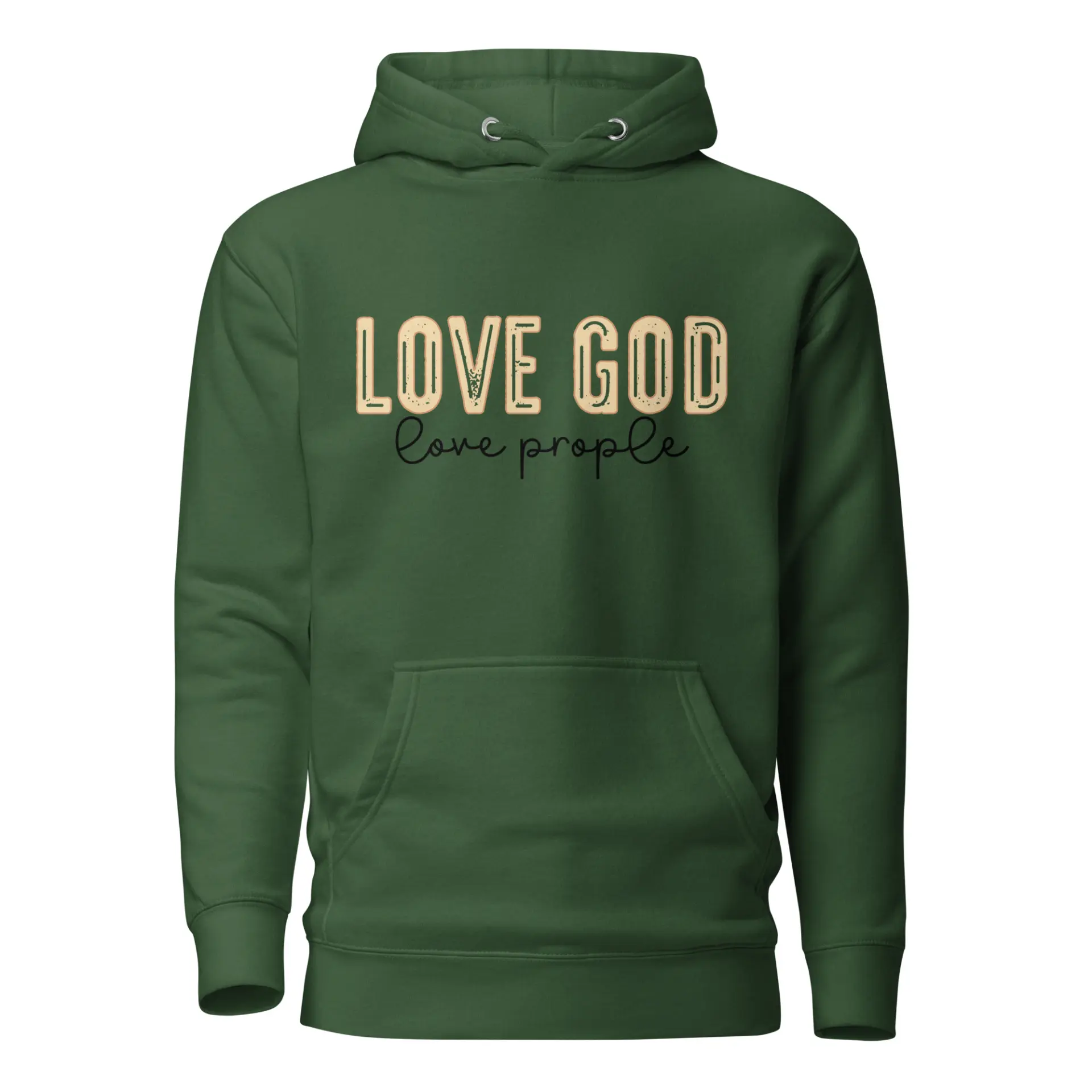 Love God Love People Hoodie - Image 4