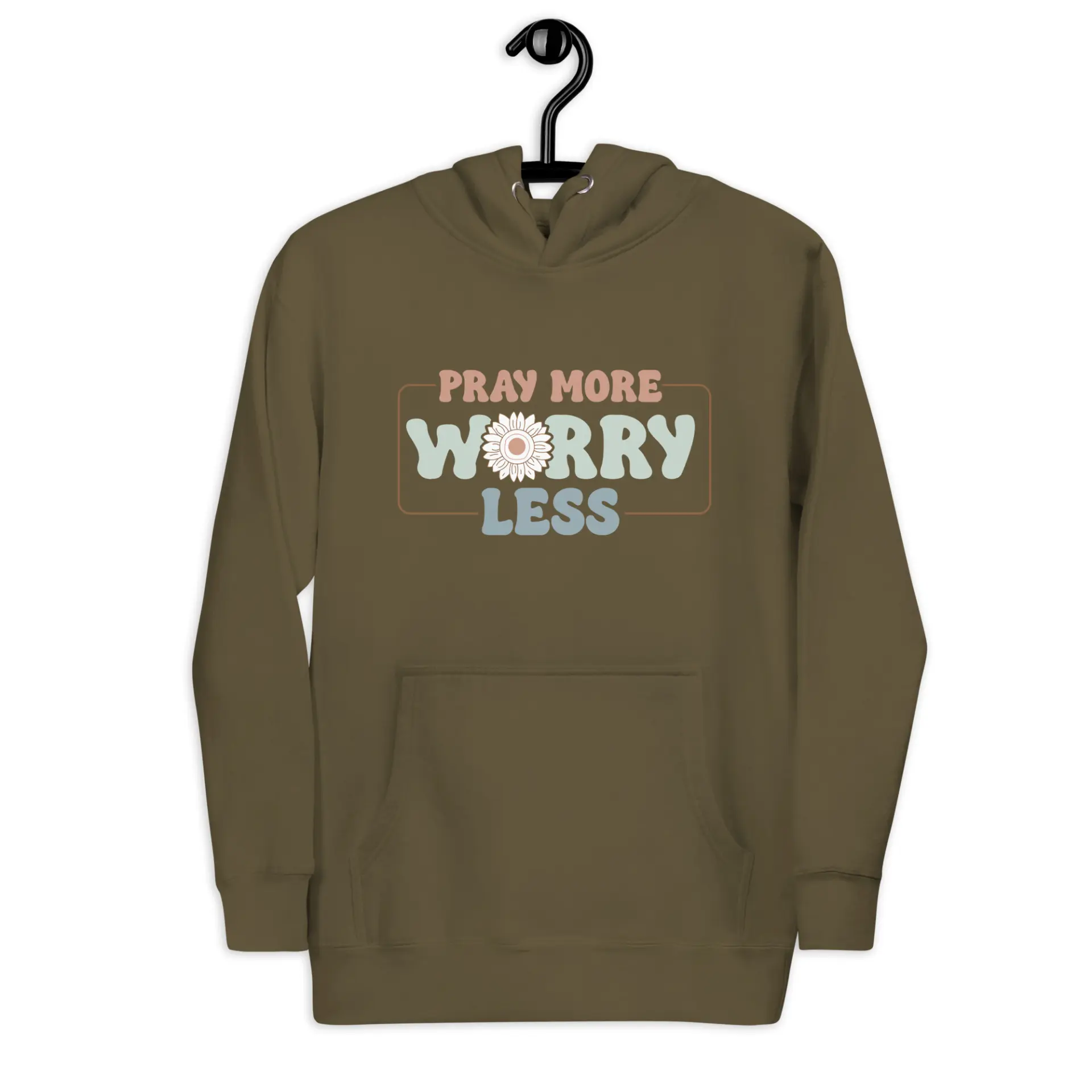 Pray More Worry Less Hoodie - Image 7