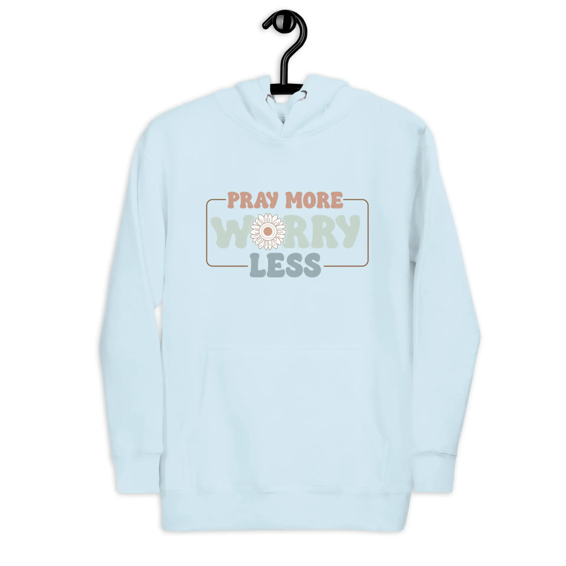 Pray More Worry Less Hoodie - Image 9