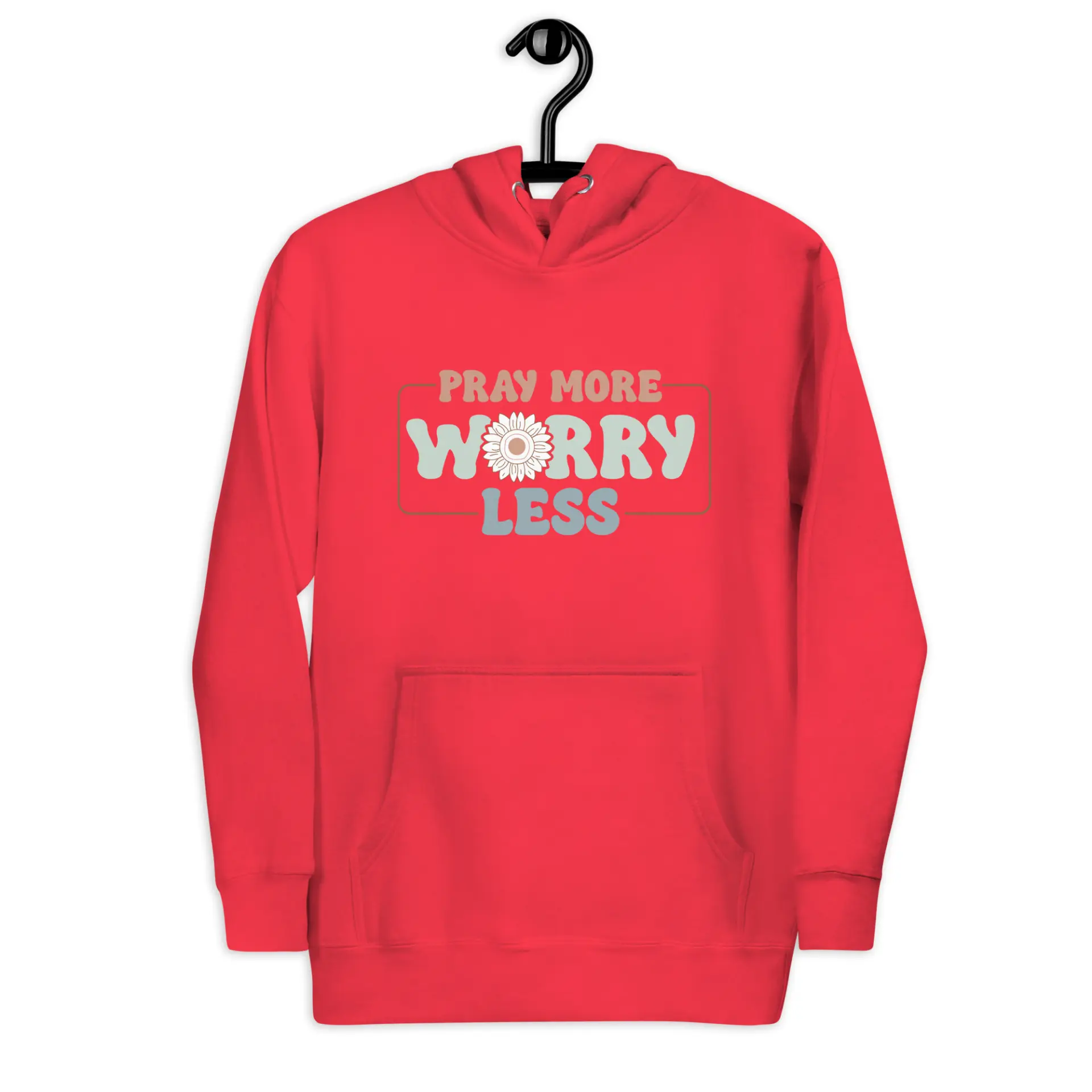 Pray More Worry Less Hoodie - Image 8