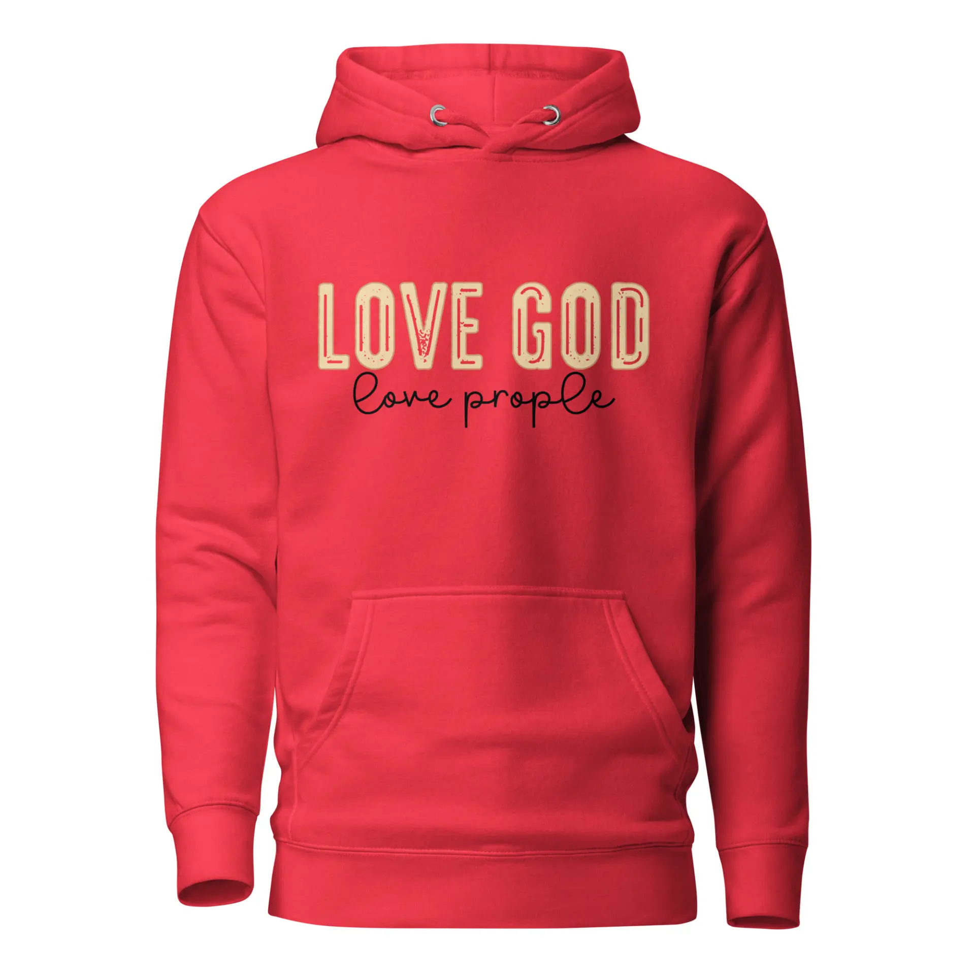 Love God Love People Hoodie - Image 6