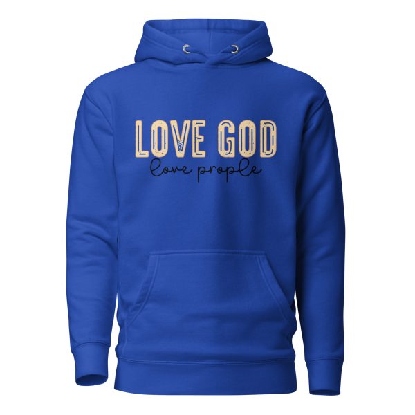 Love God Love People Hoodie - Image 2