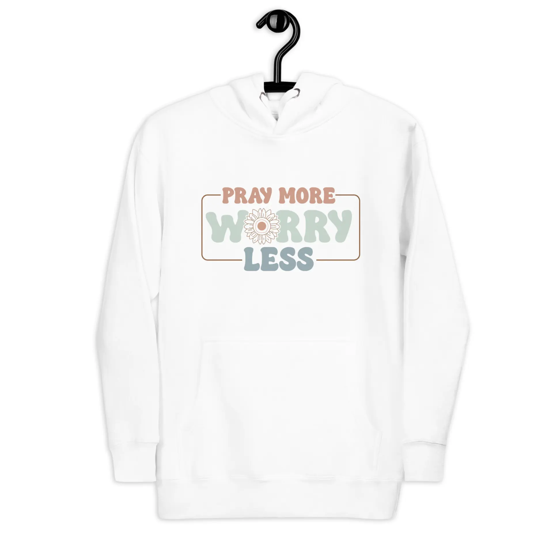 Pray More Worry Less Hoodie - Image 11